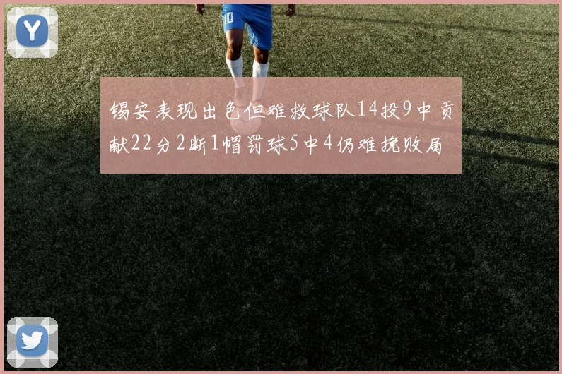 锡安表现出色但难救球队14投9中贡献22分2断1帽罚球5中4仍难挽败局